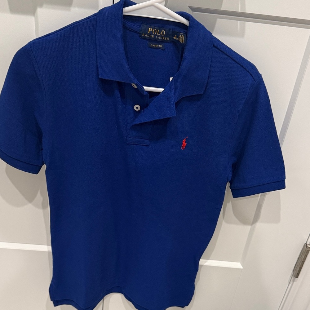 Polo by Ralph Lauren Navy Classic Fit Shirt